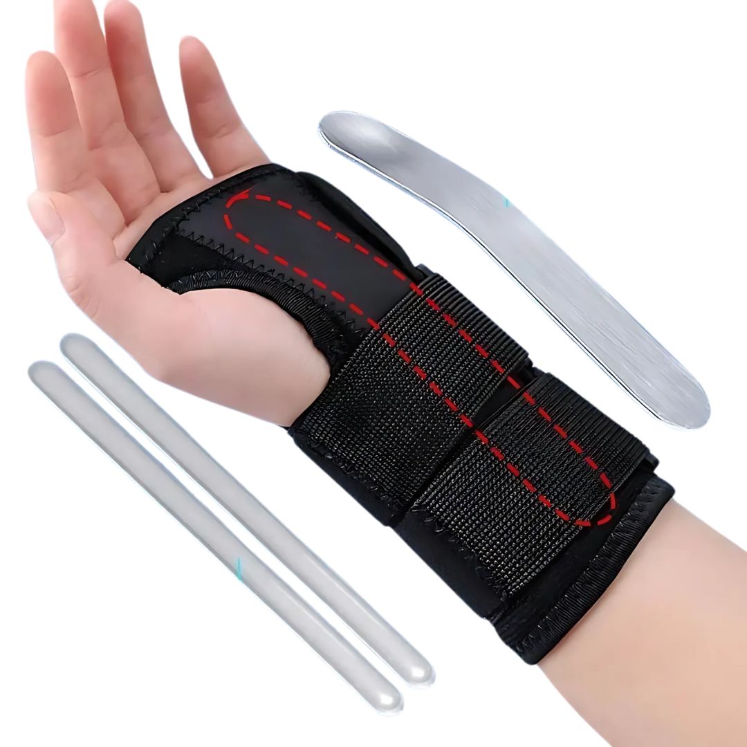WristGuard Sikker Håndledd Bandasje | Skadegjenvinning - Karpaltunnelen - Artritt - Sport - Daglig Støtte Luvikno