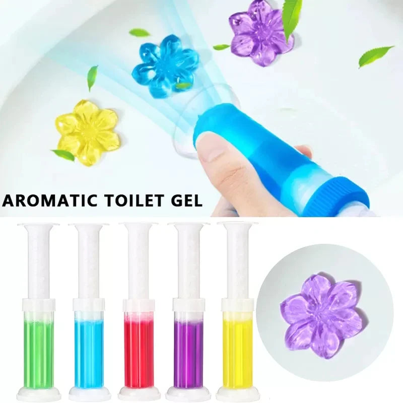 Toalett Frisker Renser Gel Blomst Stempel Luvikno