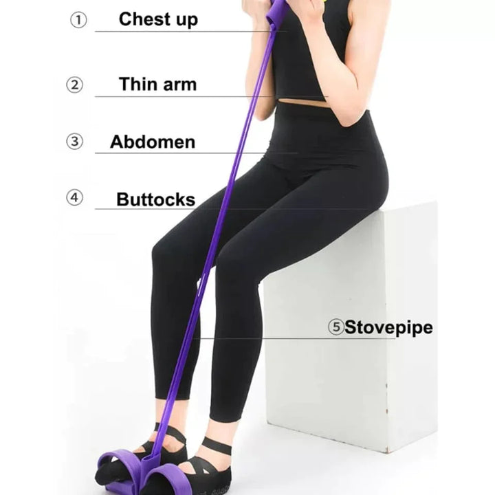 Pull Rope Ab Exerciser Tummy Trimmer Luvikno
