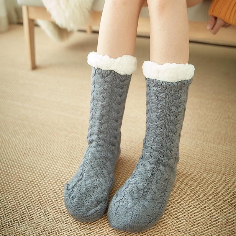 Sokker Vinter Varme Anti-Slip Tykk | luvikno
