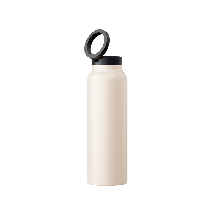 HydroSnap - Slim Waterflaske med Magnetisk Festing Luvikno