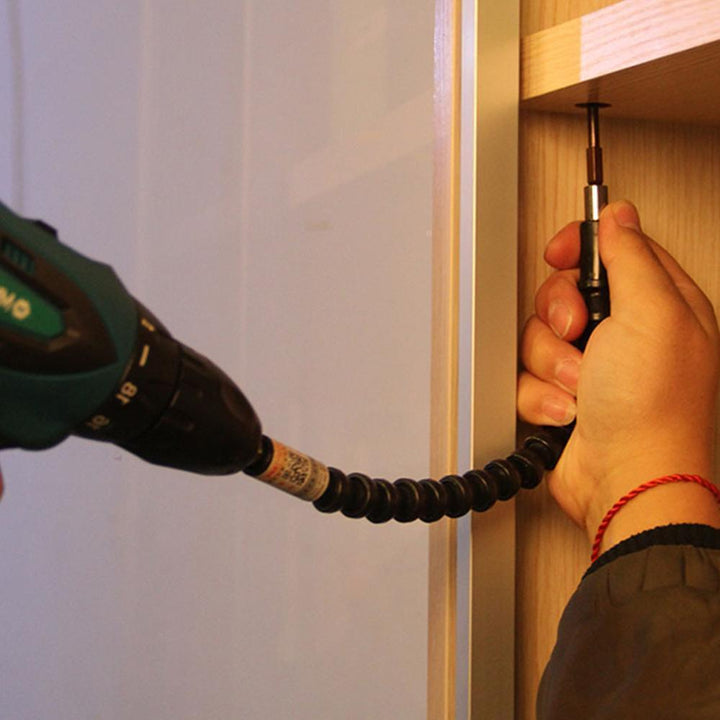 Fleksibel boremaskinforlengelse med skrueborholder | Luvikno