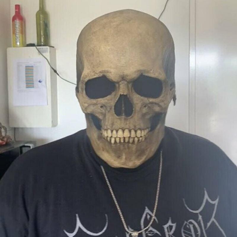 Luvikno | Skeleton Mask - Med denne vil du ha det mest skumle ansiktet i verden!