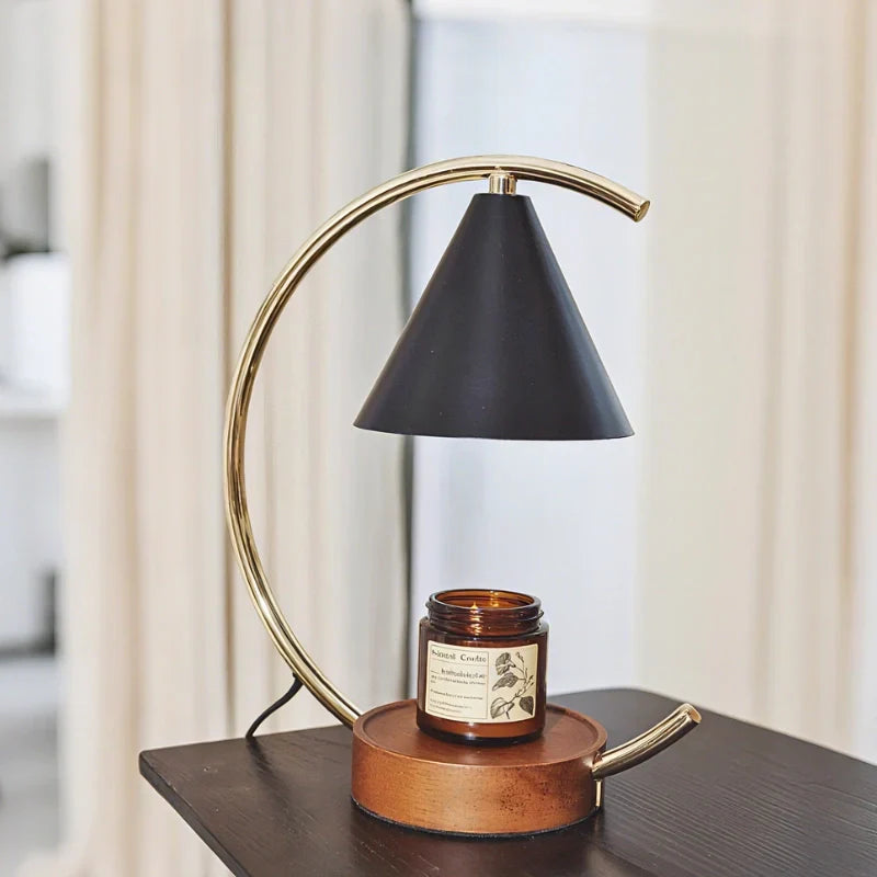 Moon Arc Wax Lamp | Luvikno