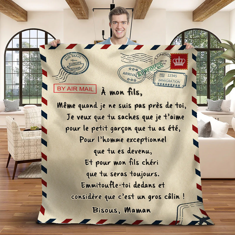 Flanell cover teppe | luvikno
