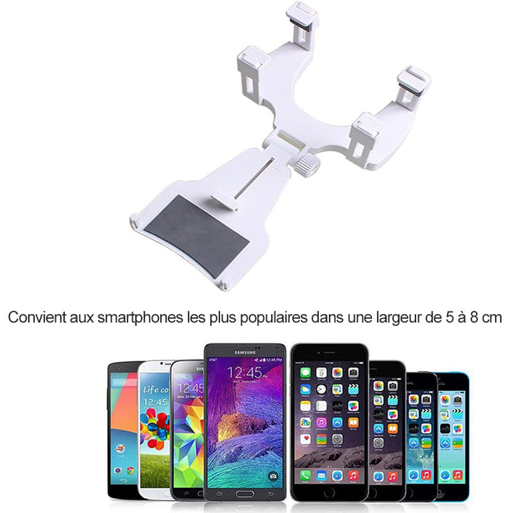 Telefonholder for bakspeilet i bilen | Luvikno