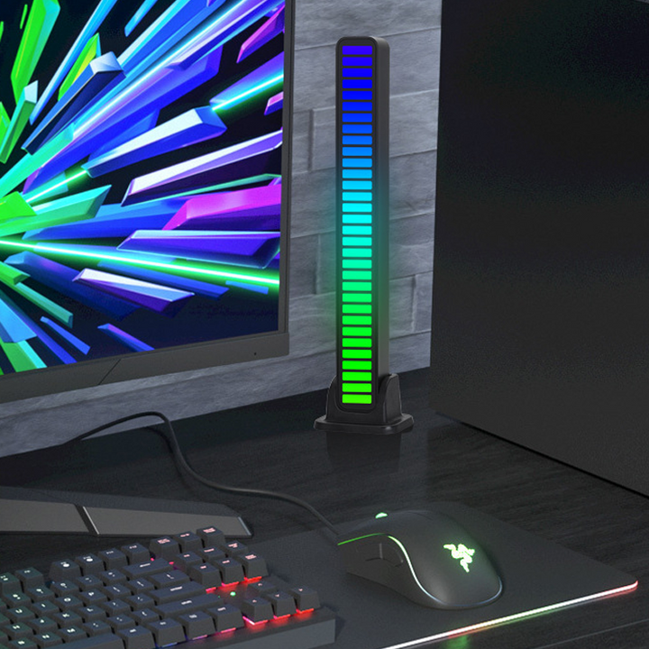 LumièRe Rythmique med Micro LED og stemmestyring | Luvikno