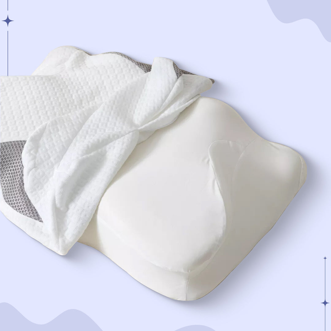 Putetrekk for Butterfly Memory Foam Cervical Pillow Luvikno