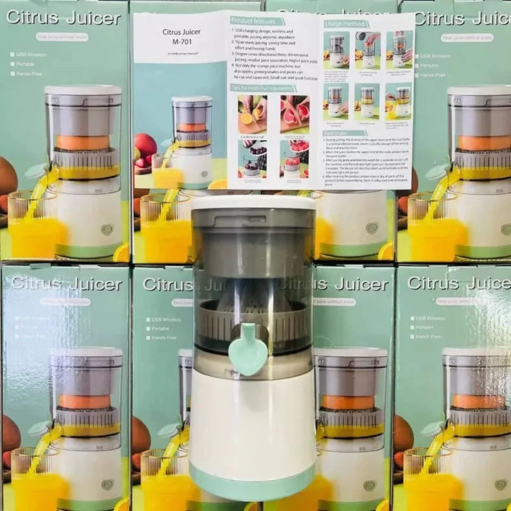 Sitrus Saftpresse Oppladbar Bærbar Juicer Luvikno