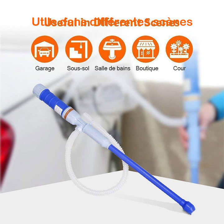 Pump Siphon for Liquid Transfer with Batteries | luvikno