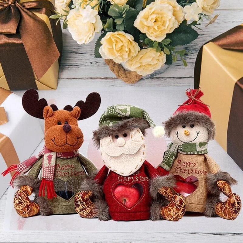 Juletidsgaveposer med glidelåsdesign | Luvikno