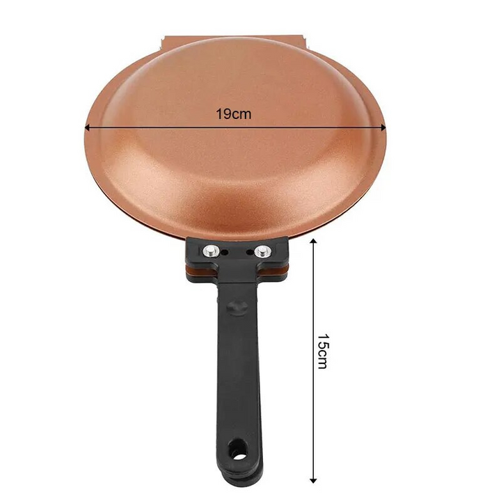 FlipMaster - Double-Sided Pancake Pan with Non-Stick Coating Luvikno