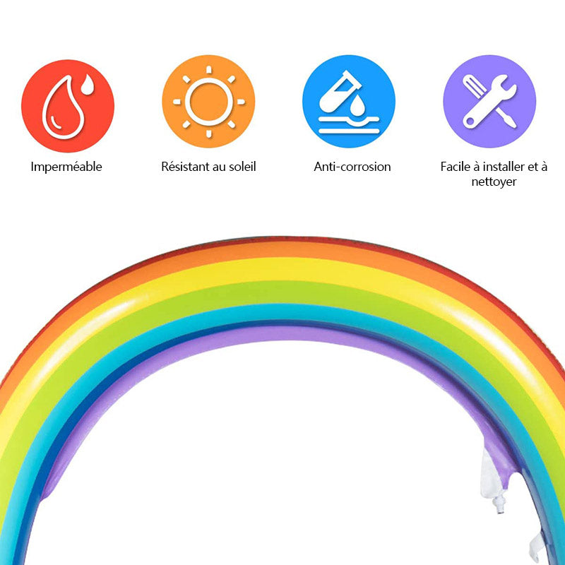 Rainbow Spray Bow Inflatable | Luvikno
