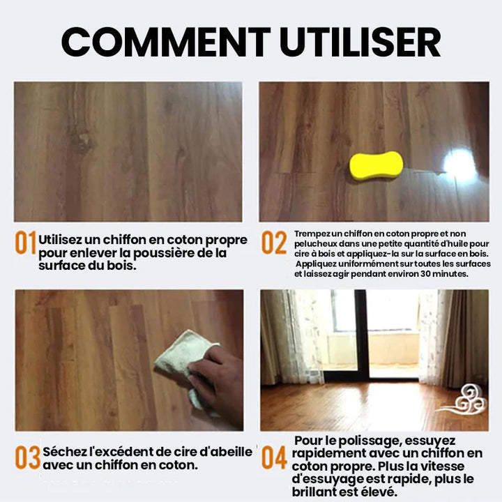 Møbelpleie balsam og børste | luvikno