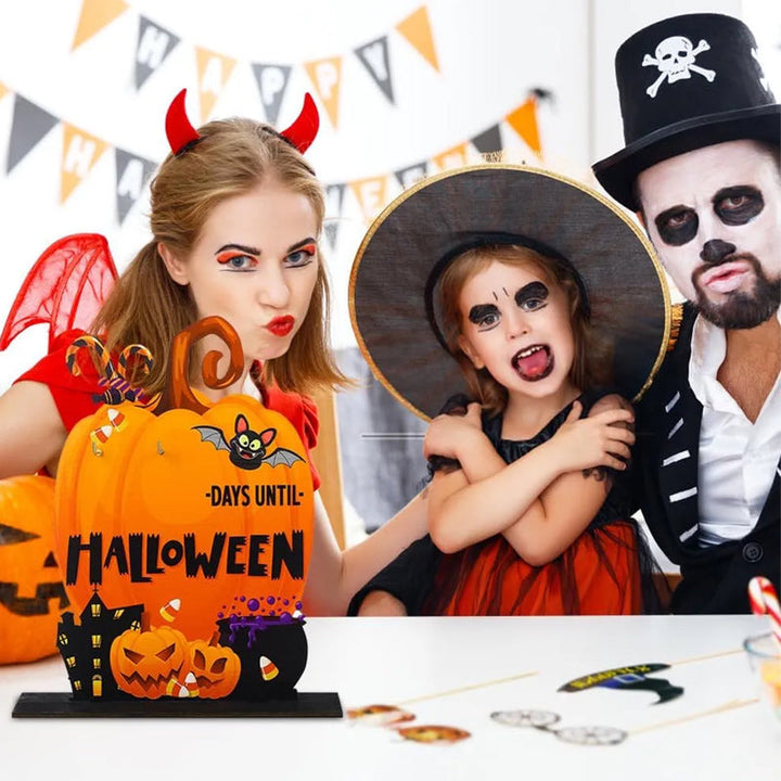 Wood Halloween Advent Calendar | luvikno