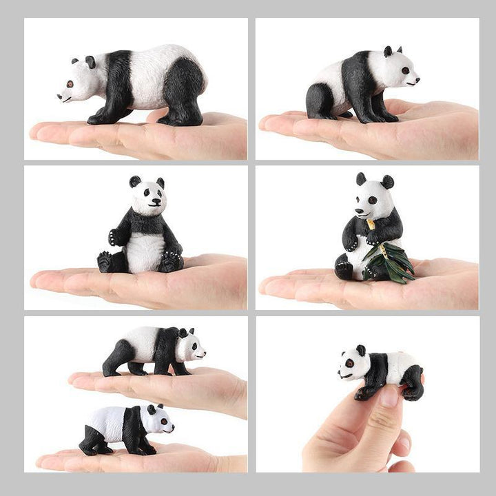 Simulert Panda Dekorativt Leketøy | Luvikno