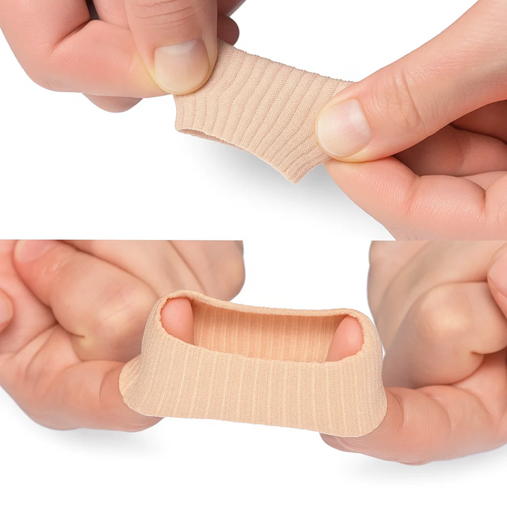 Corn & Blister Relief – Myk Gelpute – Reduserer Friksjon & Smerte – Behagelig hele dagen ved Gange & Løping Luvikno