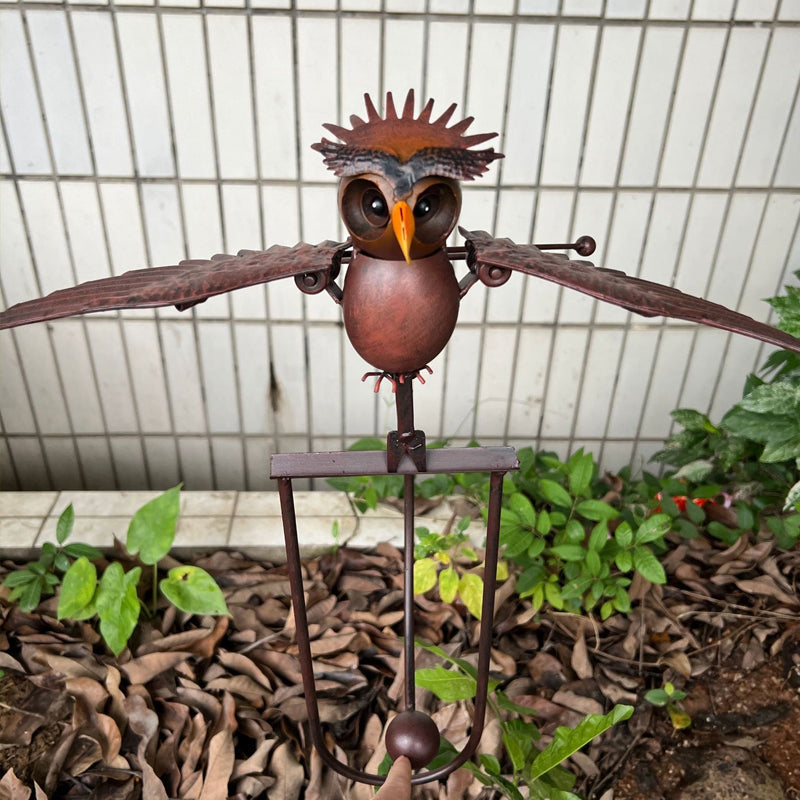 Garden Art-fugl Patio Dekorasjon | Luvikno