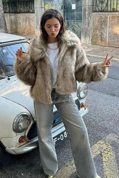 Luvik | Keinonahkatakki