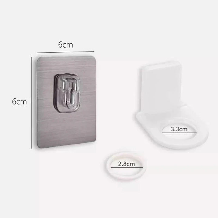Shampoo & Sanitizer Adhesive Sticky Holder Luvikno