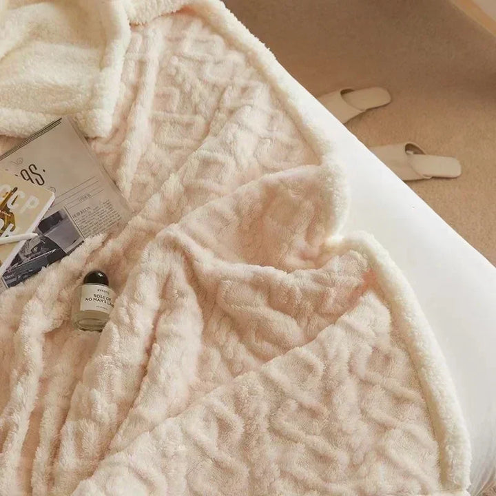 Luvikno | WarmWool Tykk Lammeullteppe Vinterkomfort og Varme