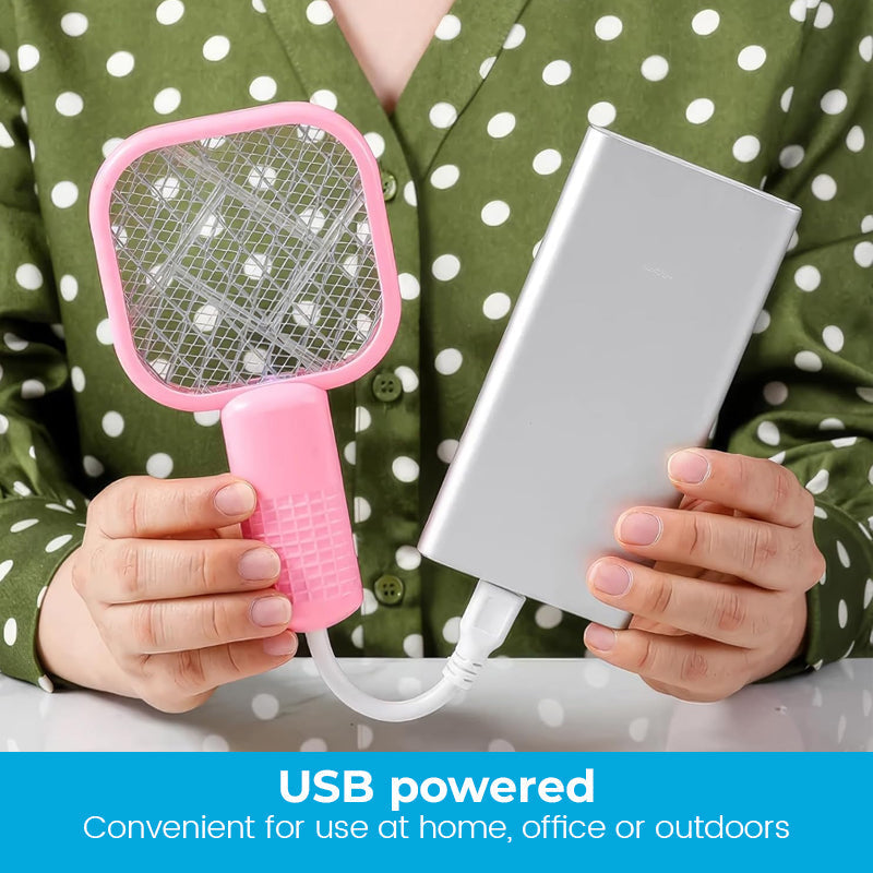 USB Myggavviser med LED og Sikkerhetsnett – 2-i-1 Design | Luvikno