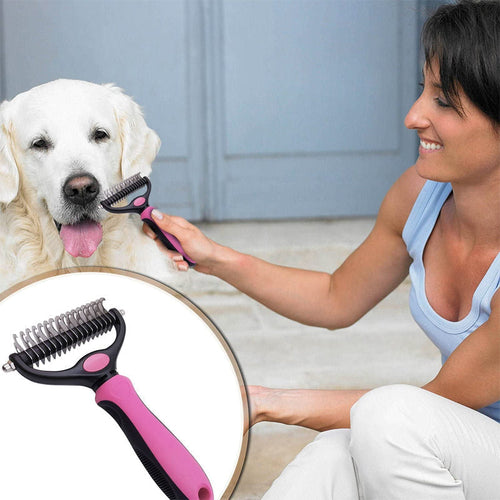 Pet grooming brush | Luvikno