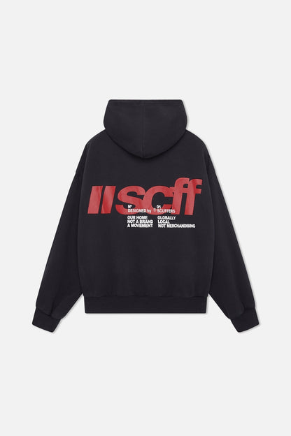 Luvik | Unisex Scff Huppari Trendikäs Pusero Huoodilla Miehille Ja Naisille