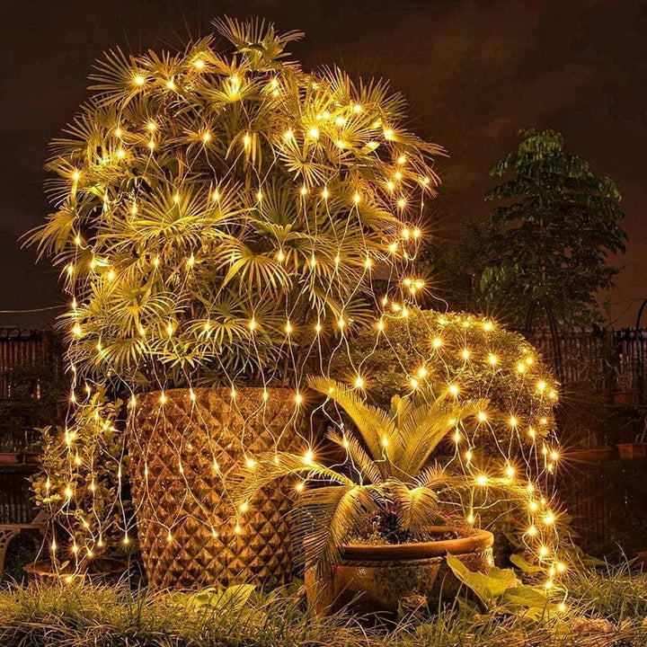 Solar Fishnet Light | Luvikno
