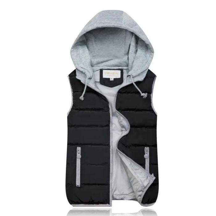 Luvik | Naisten liivi hupparilla