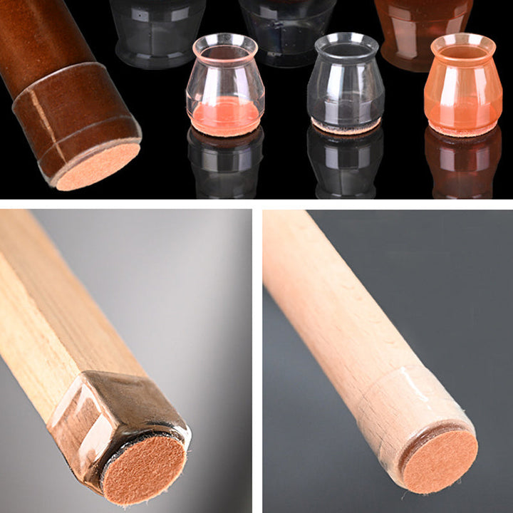 Stolbeins gulvbeskyttere (4 PCS) | Luvikno