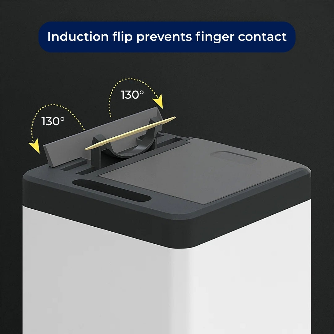 Berøringsfri infrarød sensor – USB-ladbar – Forbedrer hygiene – Ryddig og barnevennlig bruk Luvikno
