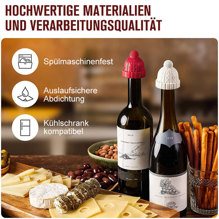 Kreativ Hatt Silikon Vinflaskepropp | Luvikno