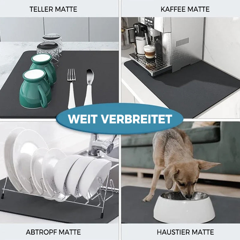 Superabsorberende tørkematte for kjøkkenet | Luvikno