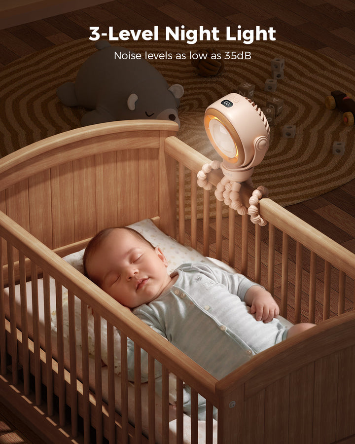 Babyvognvifte - 4000mAh oppladbar 4-hastighet | Luvikno