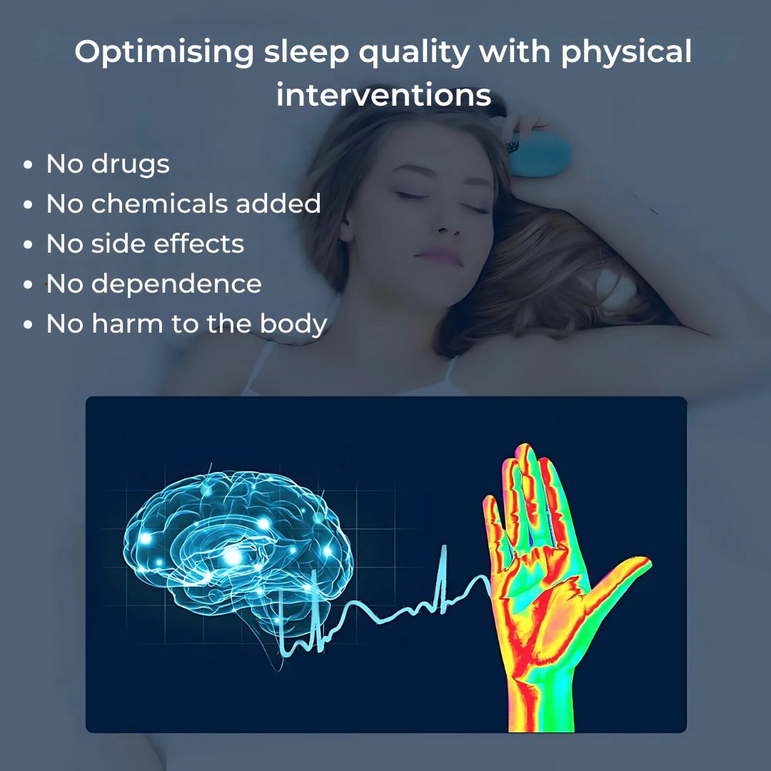 DreamEase Håndholdt Søvnhjelpsenhet | for Avslapning - Stress og Angstlindring - Insomni Hjelpenhet Luvikno