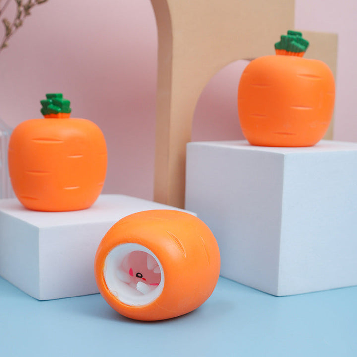 Squishy Toy Gulrot Dokke Luvikno