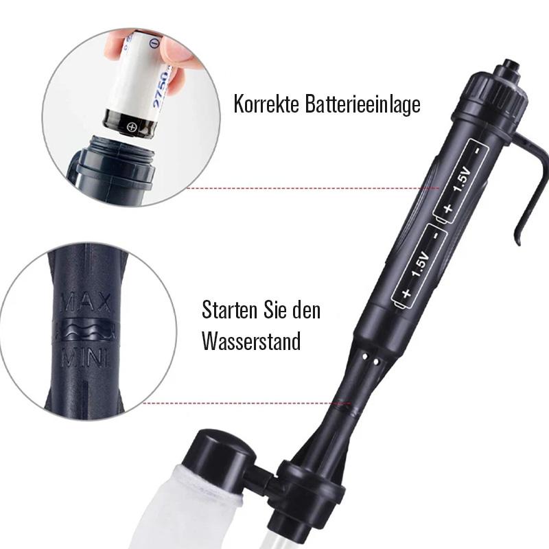 Automatisk akvariumvannbytter | Luvikno
