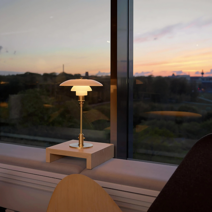 Luvikno | Lumière Serein - Elegant Metall Bordlampe