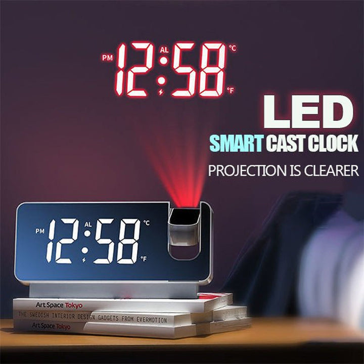 Smart Digital Projection Clock | Luvikno
