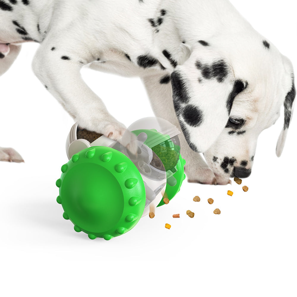 Wobble Food Bil – Balanse & Sakte Fôr Toy for Hunder & Katter Luvikno