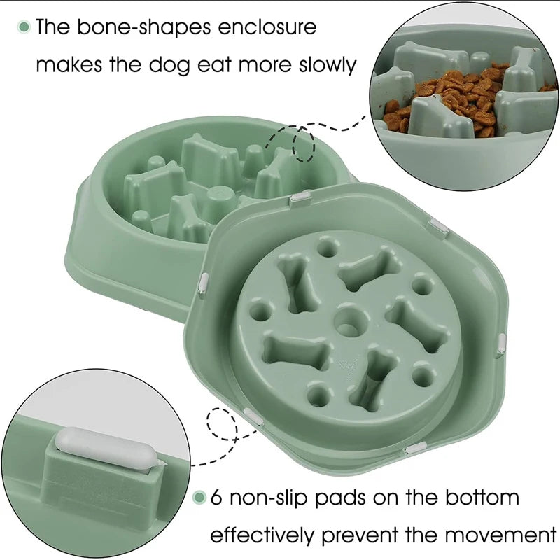 Slow Eating Feeding Station for Dogs Luvikno
