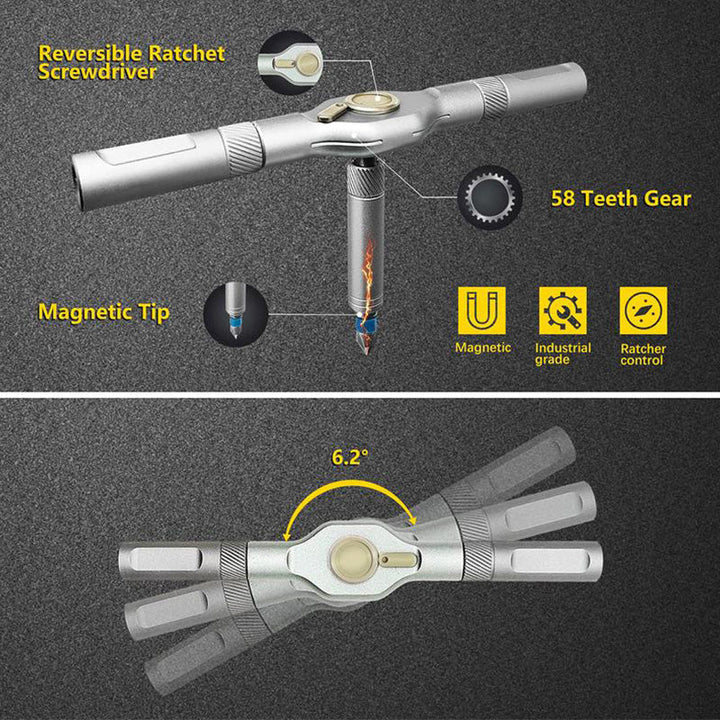 Ratsjes 24-i-1 Skrutrekker Sett | Luvikno