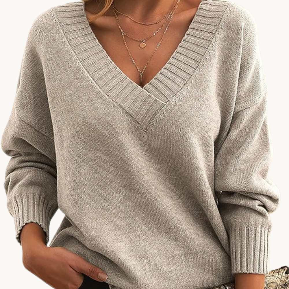 Luvik | V-pääntie neule naisille