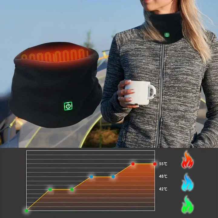 USB Oppvarmet Skjerf med Justerbar Temperatur Luvikno
