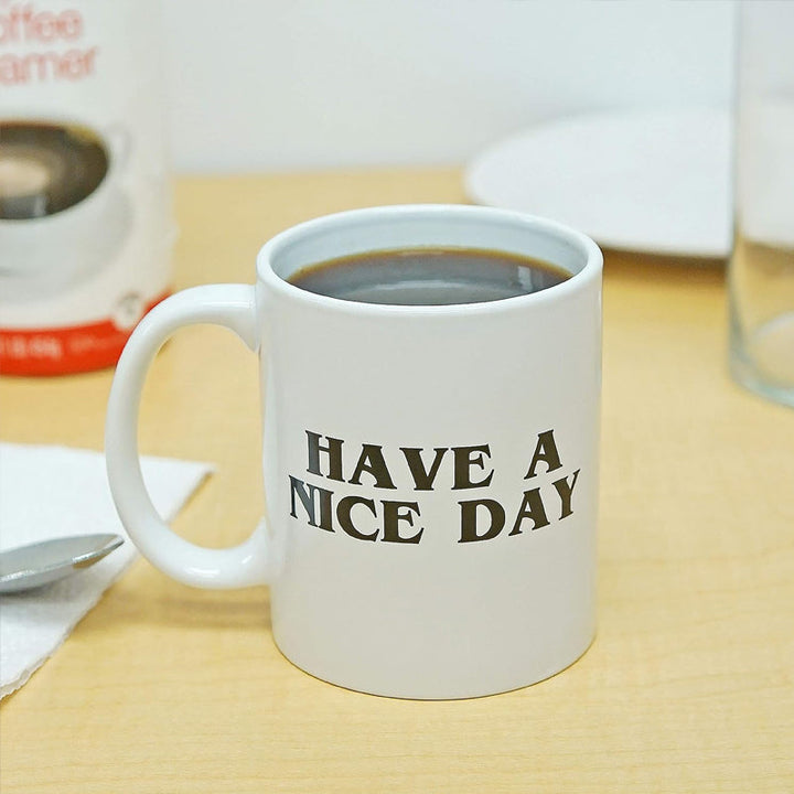 Ha en fin dag kaffekopp midtfinger morsom kopp nyhetsgave | Luvikno