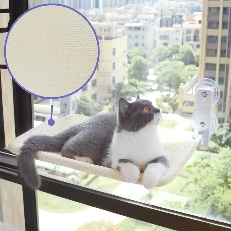 Cozy Cat Window Hammock | Luvikno