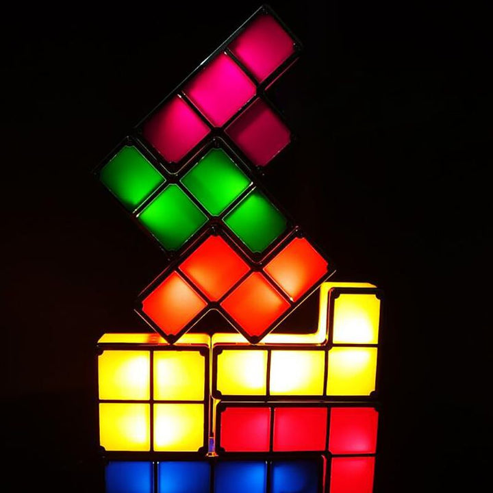 Modulær Tetris Lampe - LumiBlocks | Luvikno