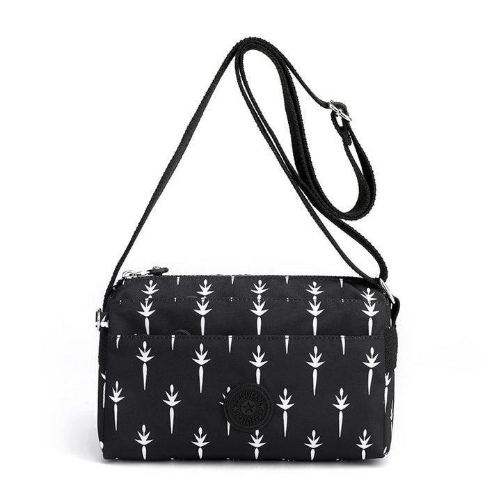 Kvinnenes Casual Multi-lags Fashionable Enkel Skulderveske Laget av Nylon | Luvikno