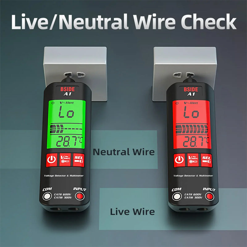 A1 Fullt Automatisk Anti-Brenne Intelligent Digital Multimeter Luvikno